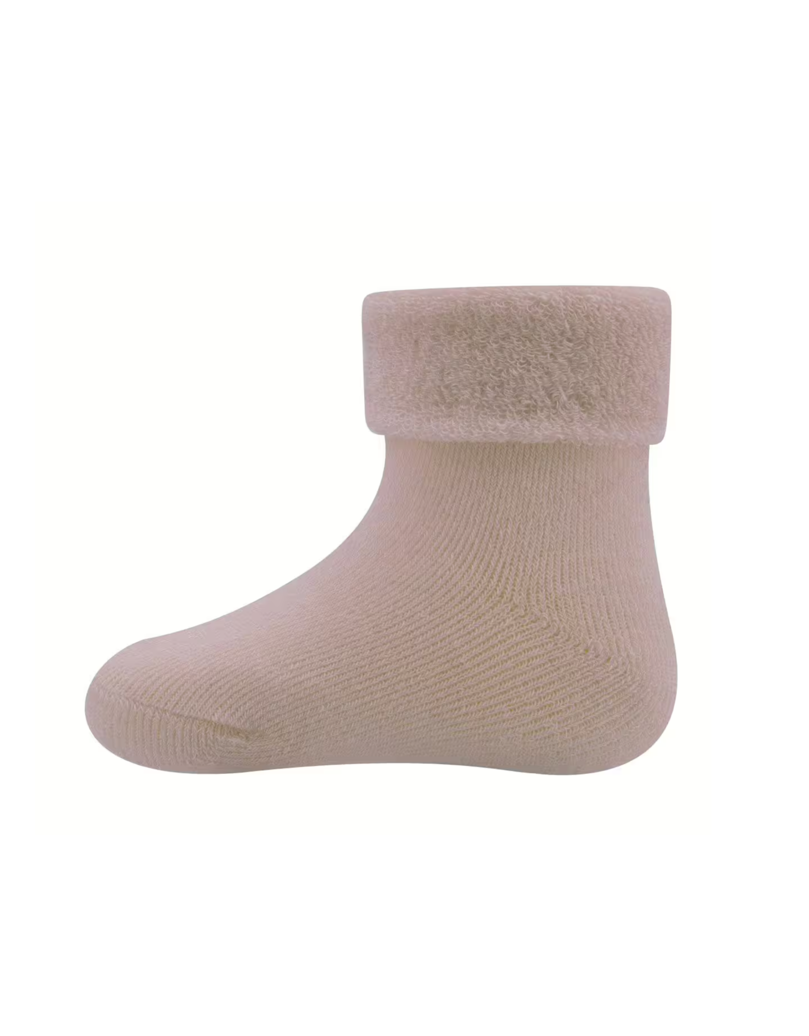 Ewers Socken Wolly mit Umschlag wachtel