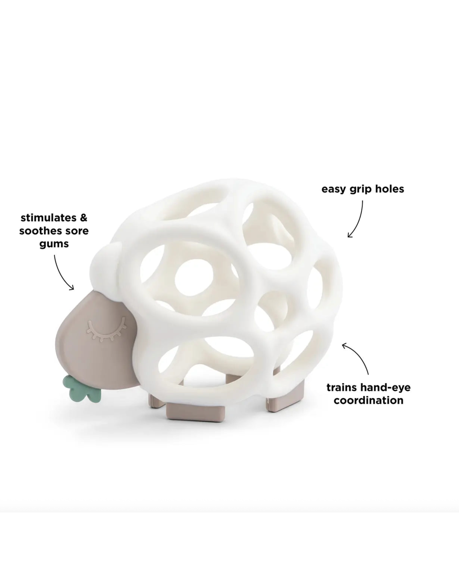 Done by Deer Grip & teether toy Sheepy Sand