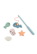 Done by Deer Bath fishing toy Sea friends Colour mix