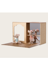 Maileg Ballet mice in dance studio Little sister and brother