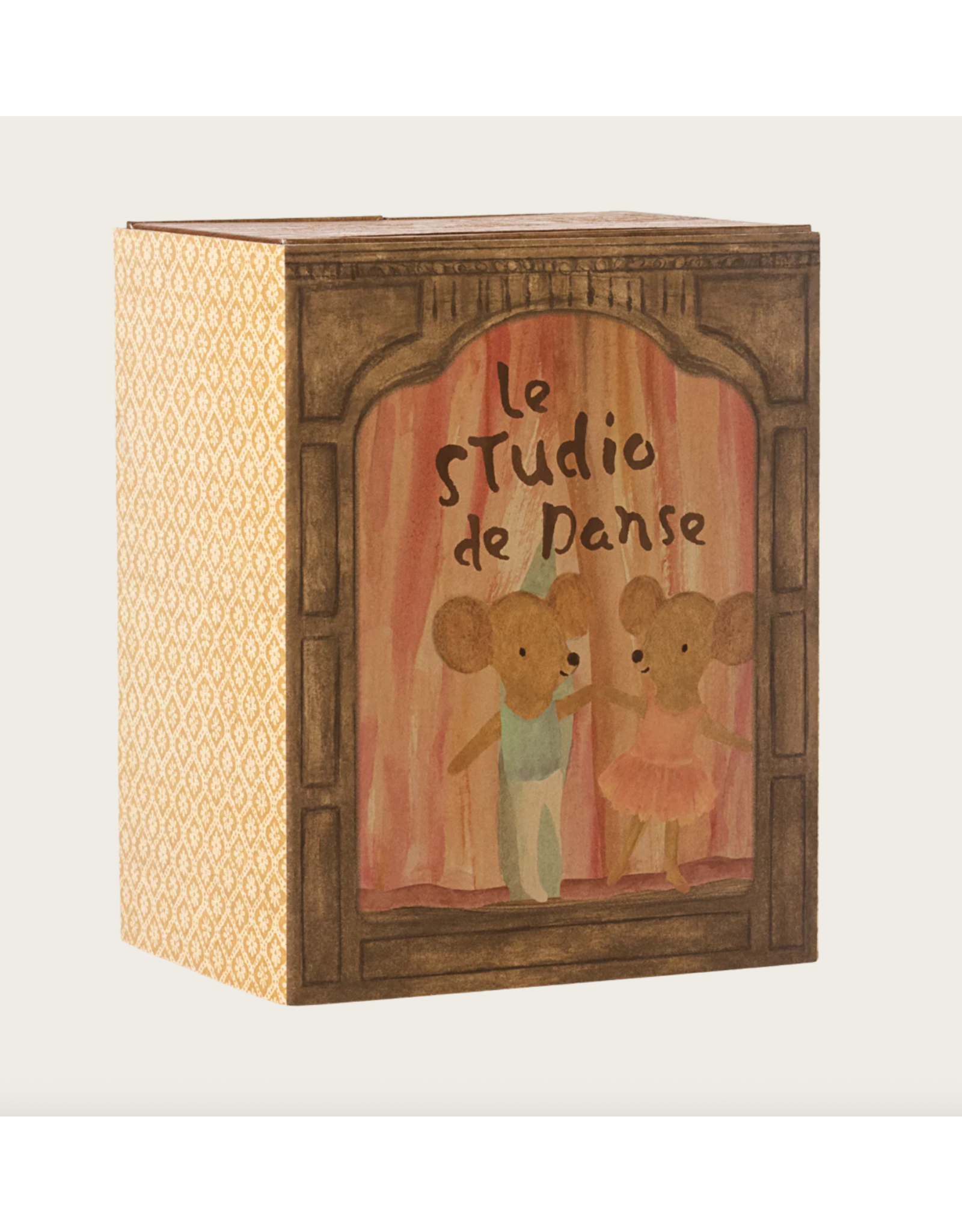 Maileg Ballet mice in dance studio Little sister and brother