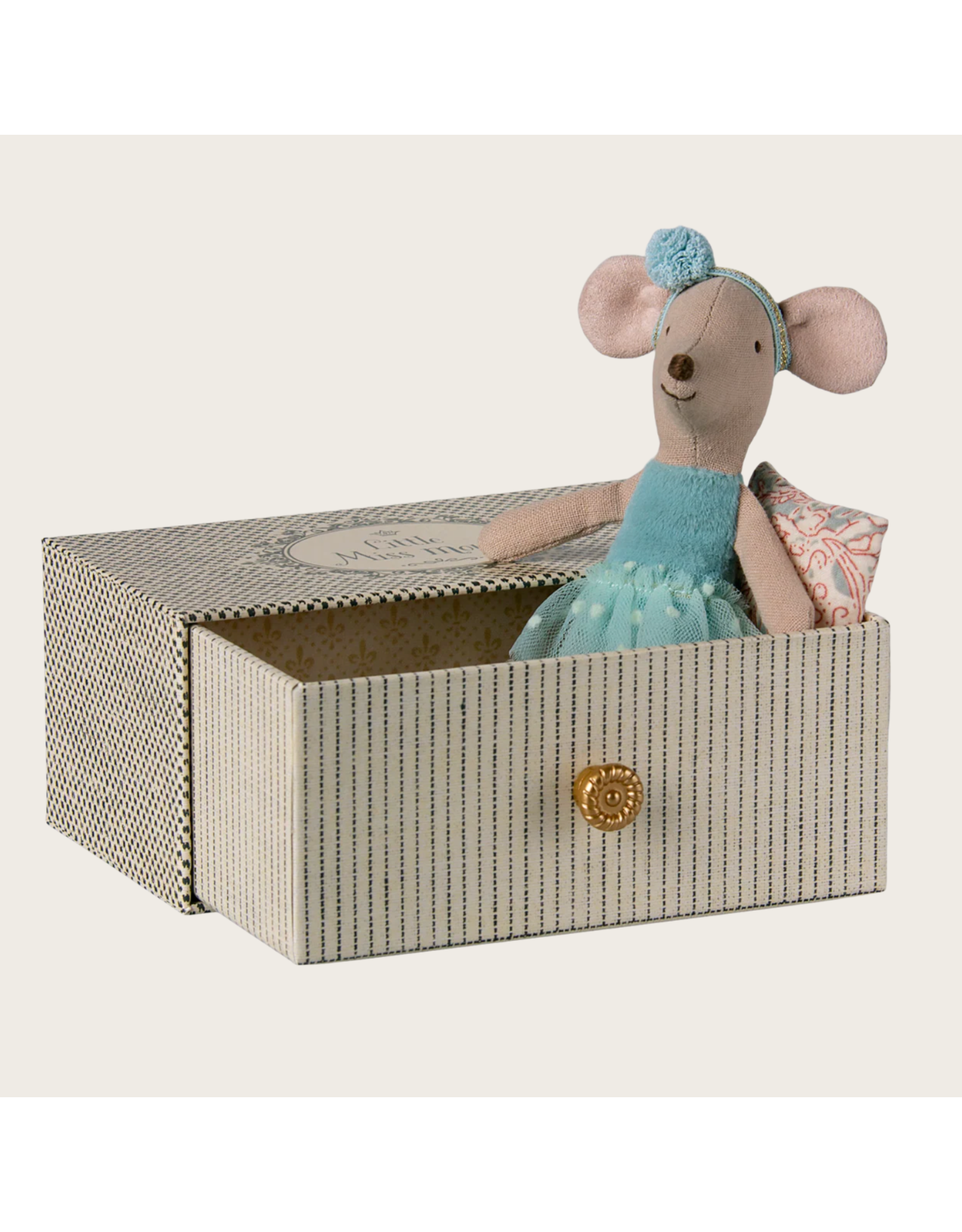 Maileg Dance mouse in daybed Little sister