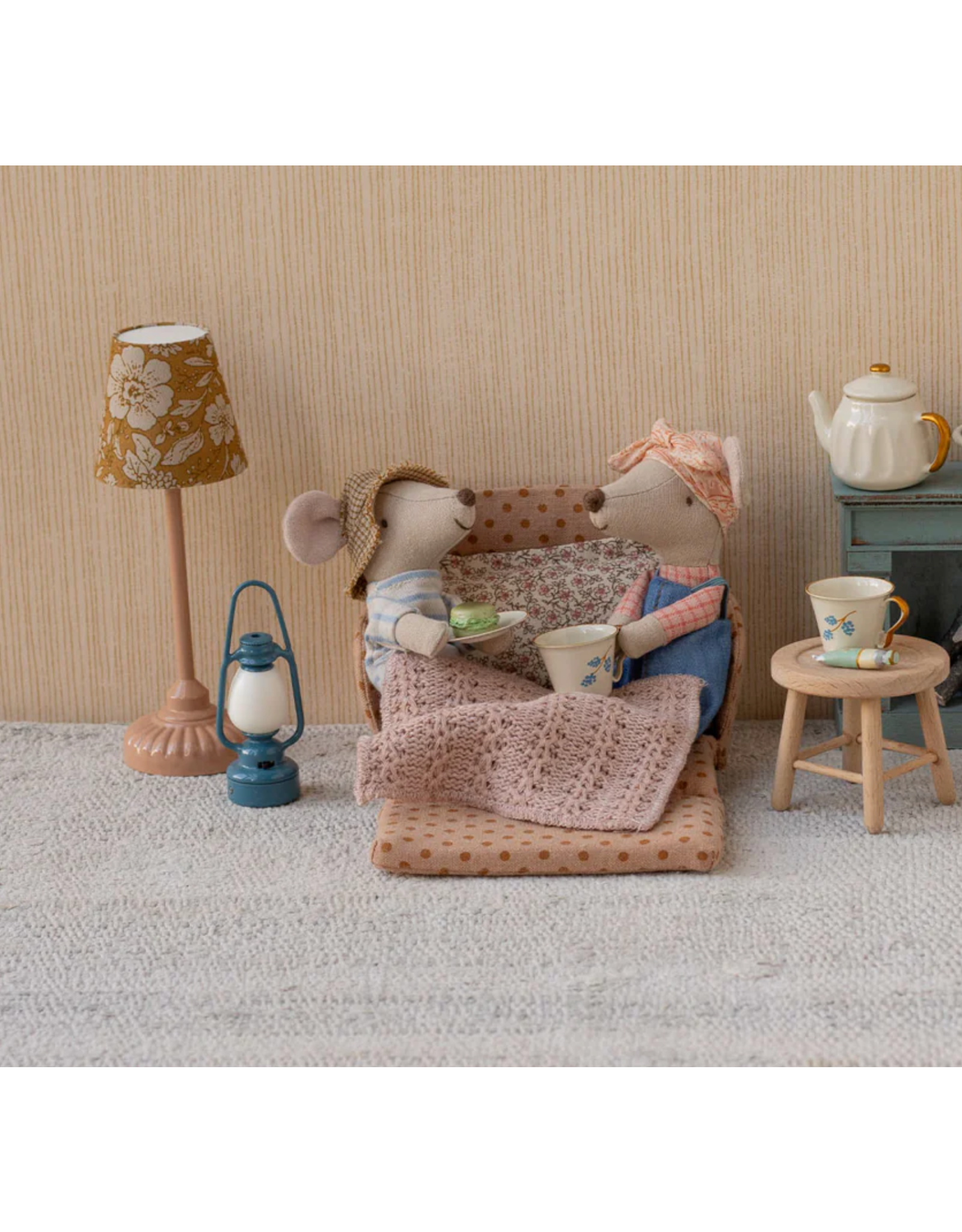 Maileg Sofa bed Mouse Dots