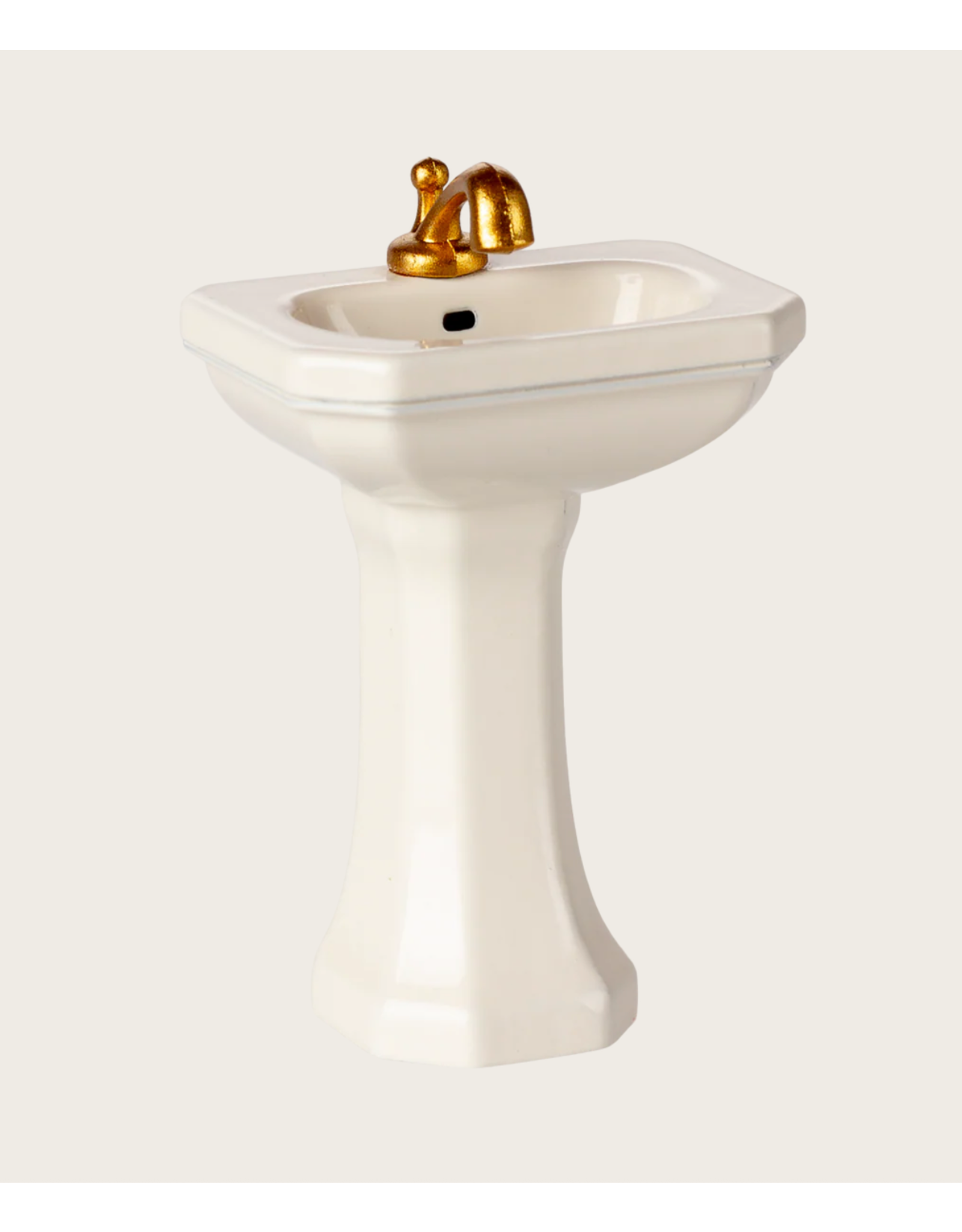 Maileg Bathroom sink Mouse Off white
