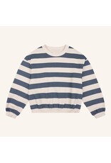 NAVY NATURAL Jules Sweaer stripe ijsblue