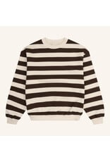 NAVY NATURAL Jules Sweaer stripe darkbrown