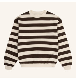 NAVY NATURAL Jules Sweaer stripe darkbrown