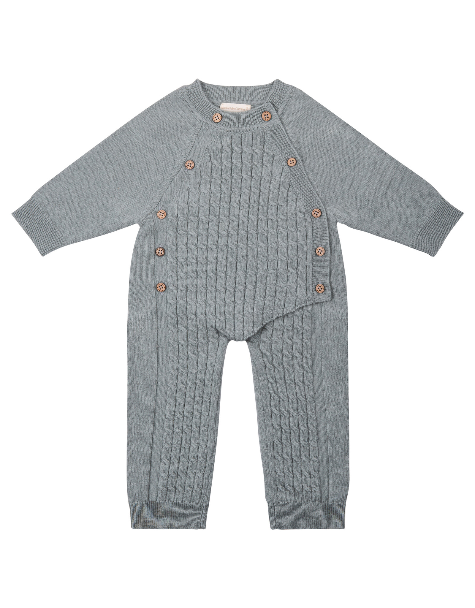 Moalie Cable Jumpsuit Wool Sage