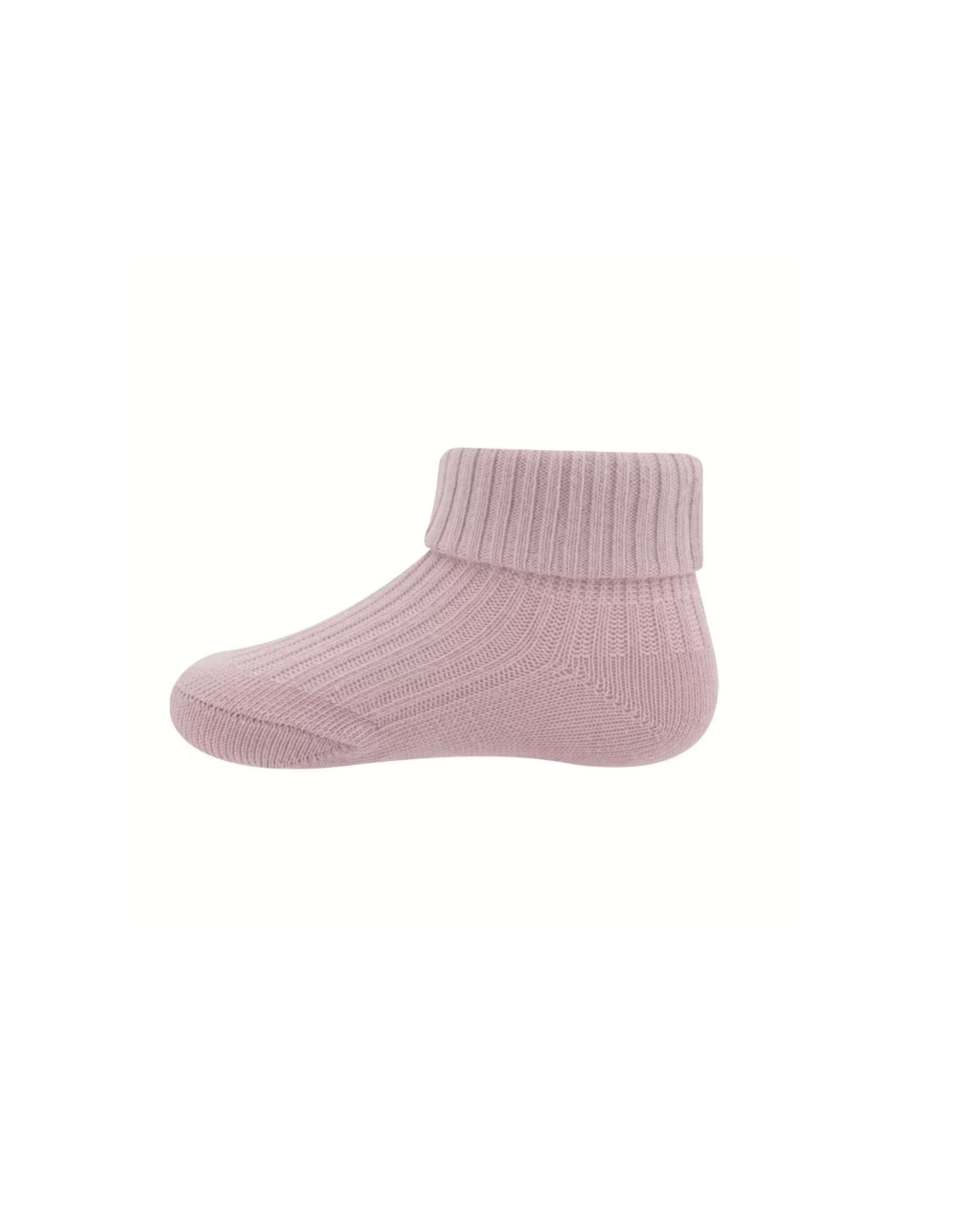 Ewers Socken Rippe/Umschlag Dusty Mauve