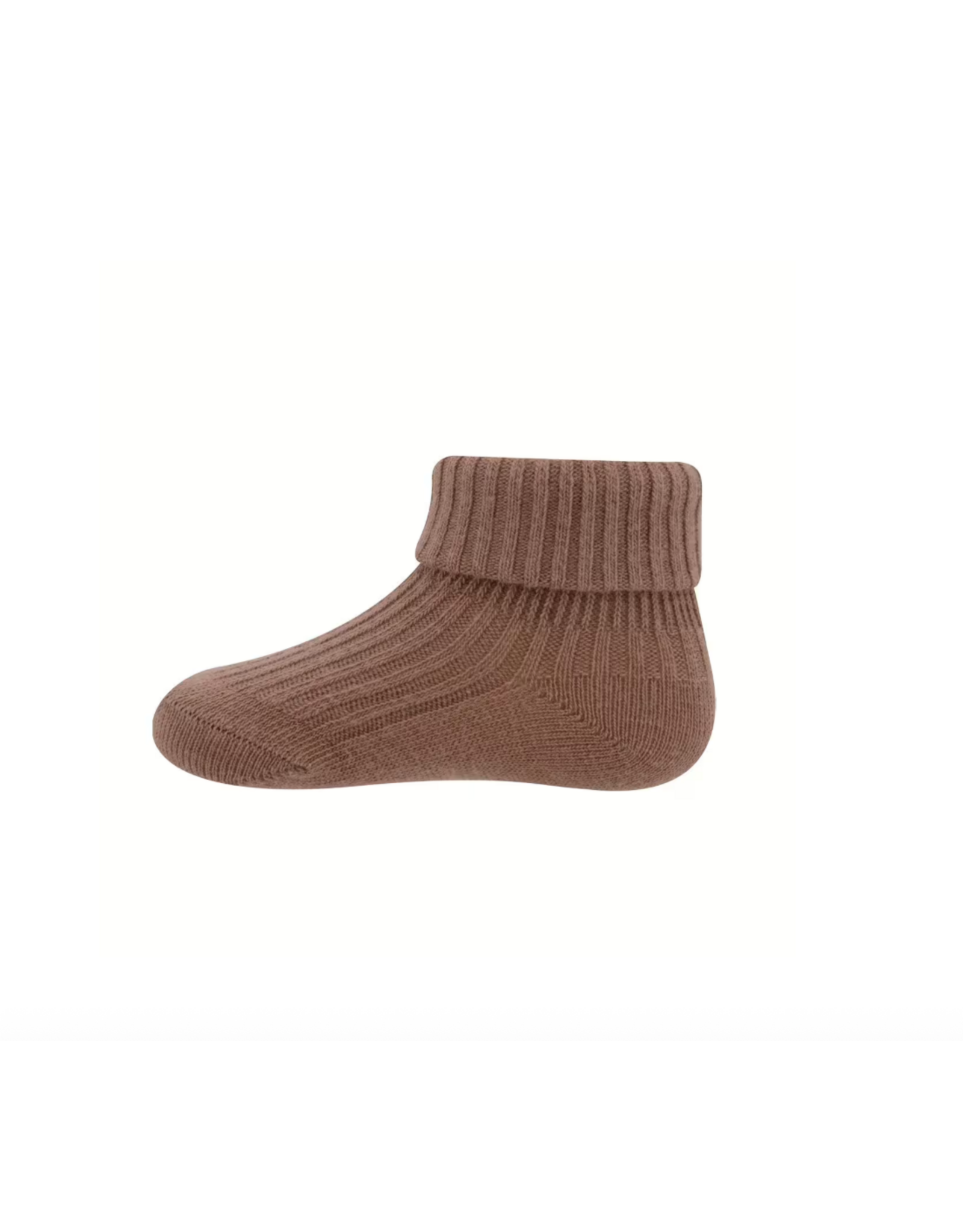 Ewers Socken Rippe/Umschlag eichel
