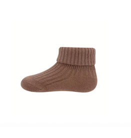Ewers Socken Rippe/Umschlag eichel