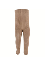 Ewers Strumpfhose opengewerkt Camel