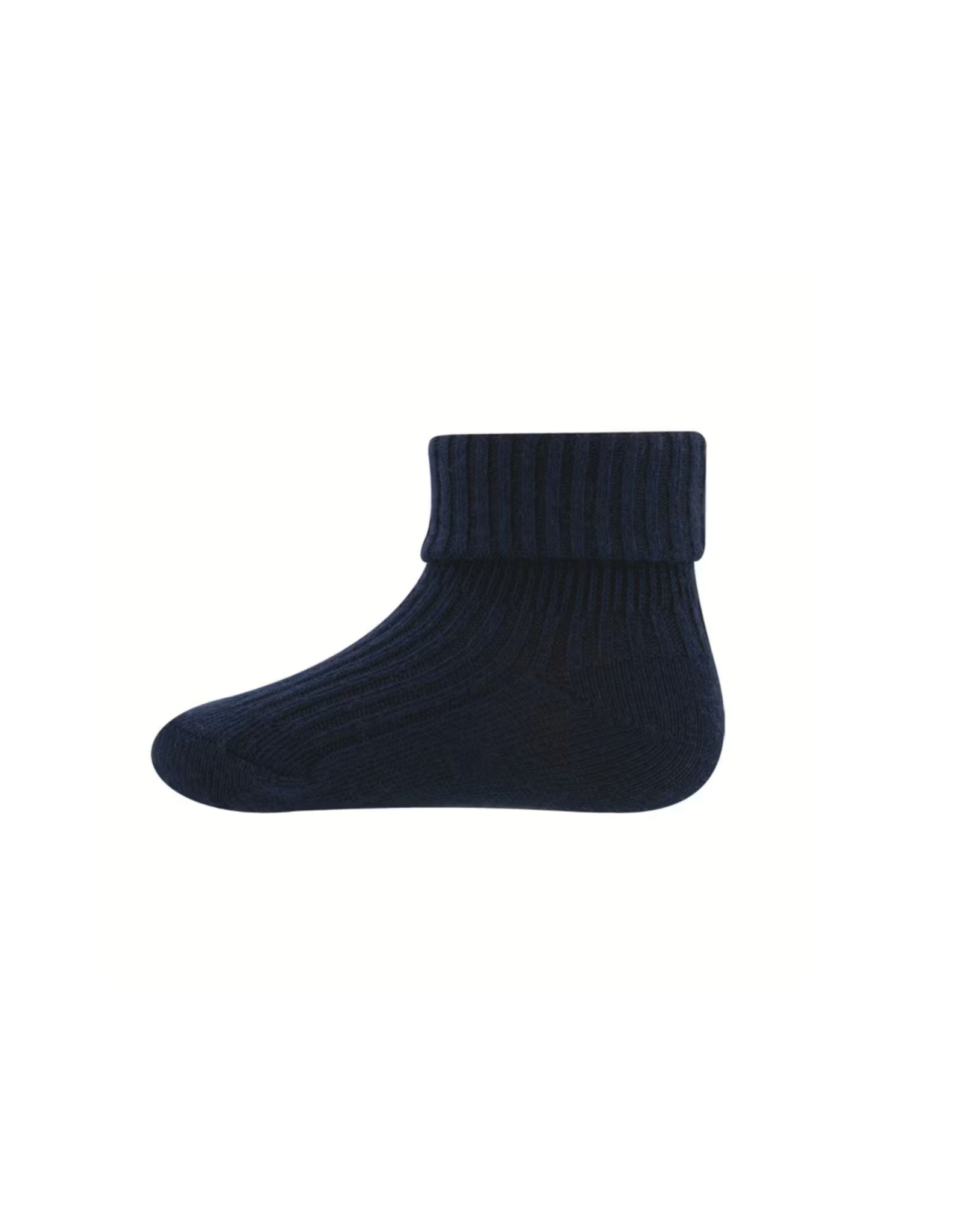 Ewers Socken Rippe/Umschlag marine