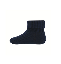 Ewers Socken Rippe/Umschlag marine