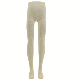 Ewers Strumpfhose Glitzer/Punkte beige mel.