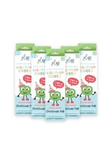 Glo pals Glo Pals light up cubes ( set 4 ) Christmas