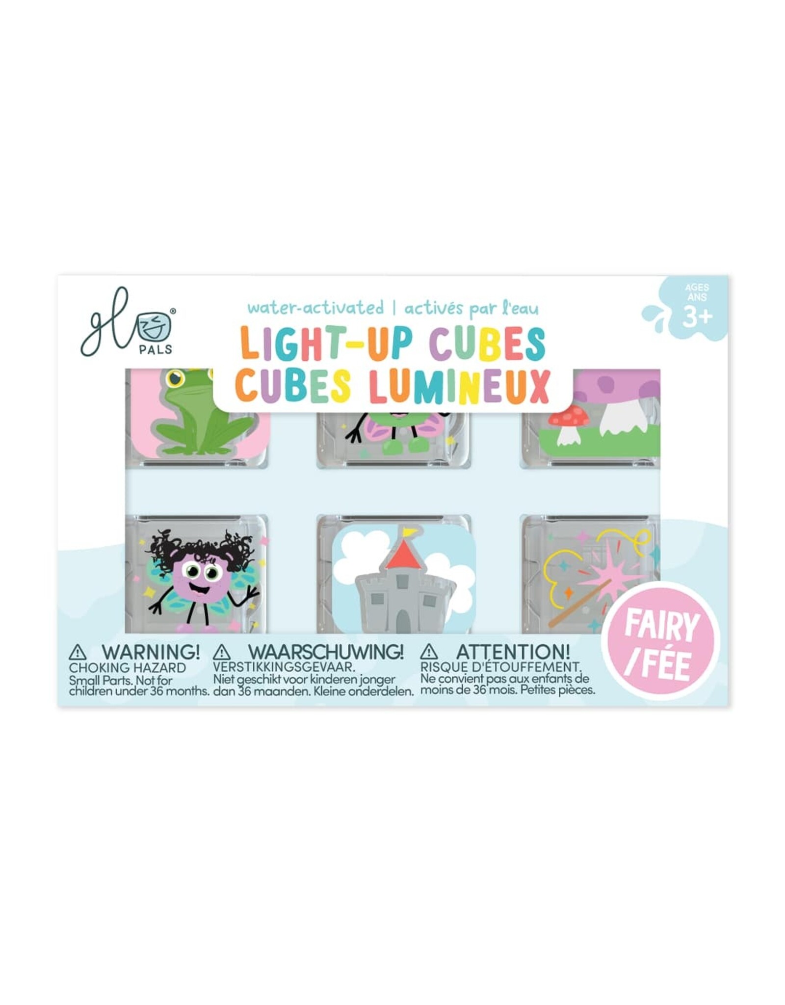Glo pals Glo Pals light up cubes ( set 6 ) Fairy