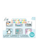 Glo pals Glo Pals light up cubes ( set 6 ) Winter