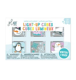 Glo pals Glo Pals light up cubes ( set 6 ) Winter