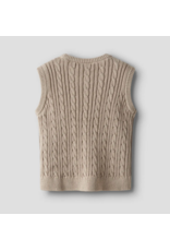 Name it NMMROMAN Knit Slipover Island Fossil