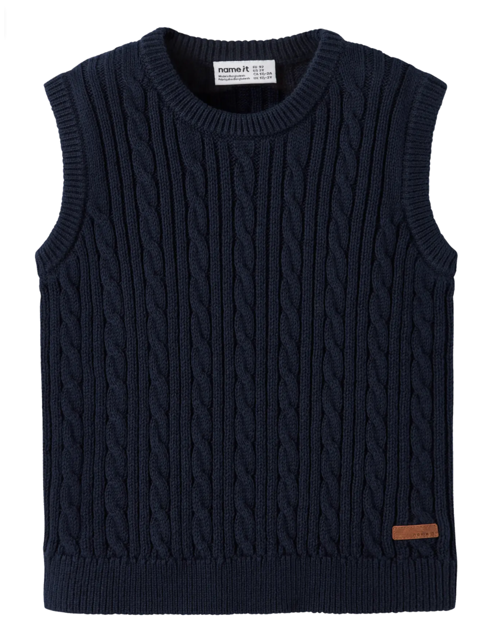 Name it NMMROMAN Knit Slipover Navy Blazer