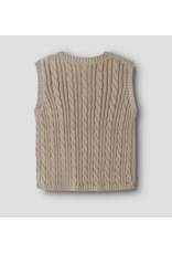 Name it NBMROMAN Knit Slipover Island Fossil