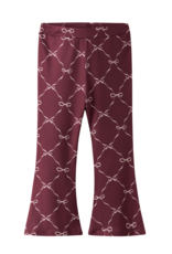 Name it NMFRAMOURA flare pant Burgundy