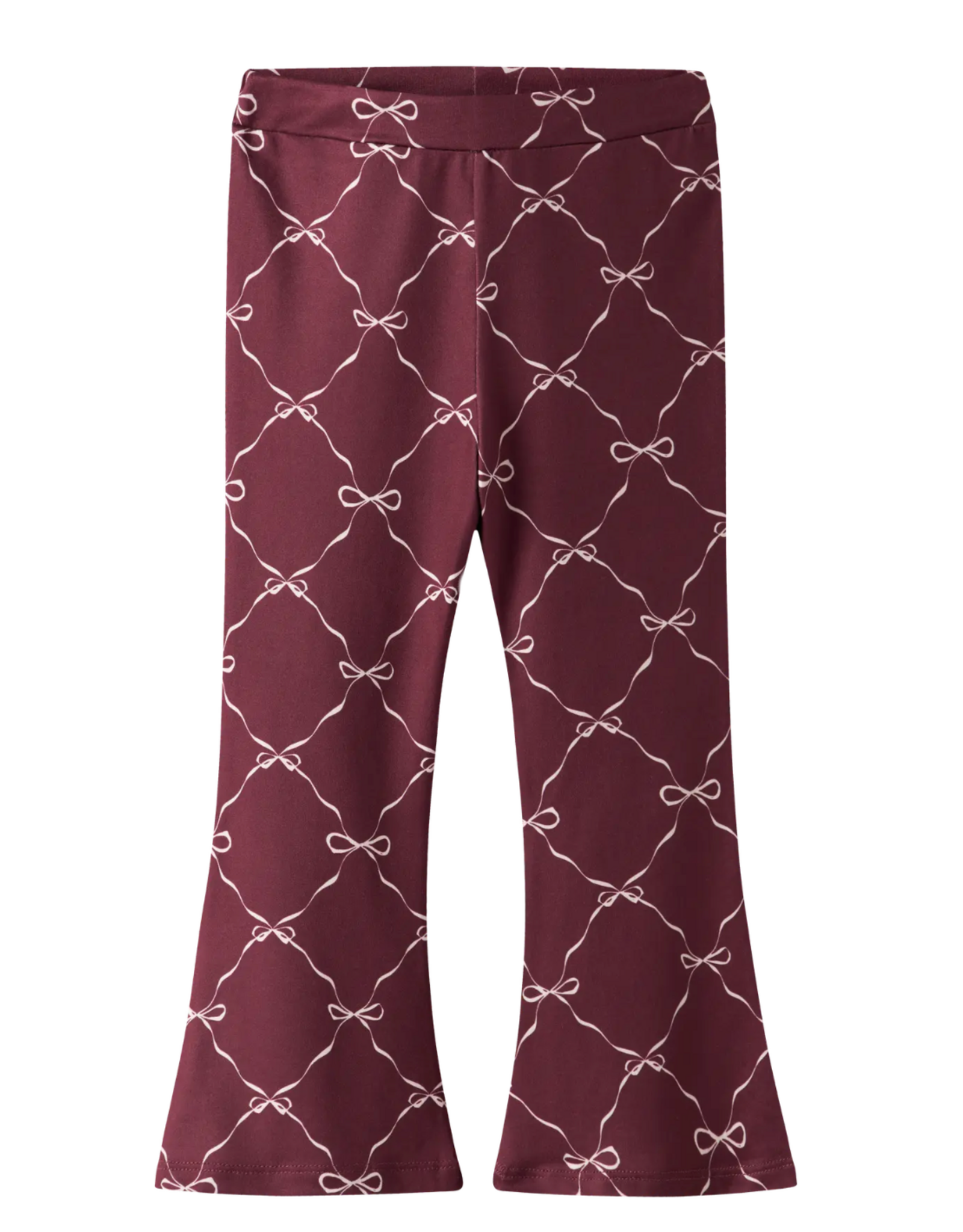 Name it NMFRAMOURA flare pant Burgundy