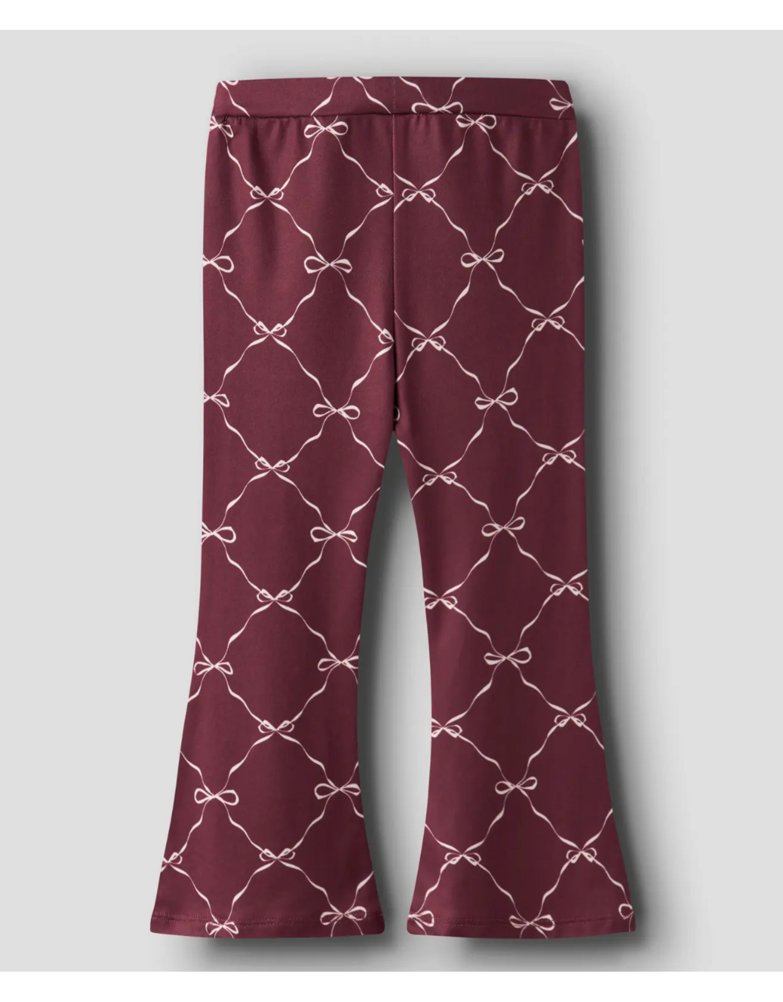Name it NMFRAMOURA flare pant Burgundy