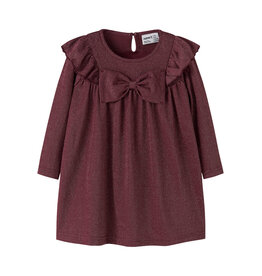 Name it NMROISIN M LS Dress Burgundy