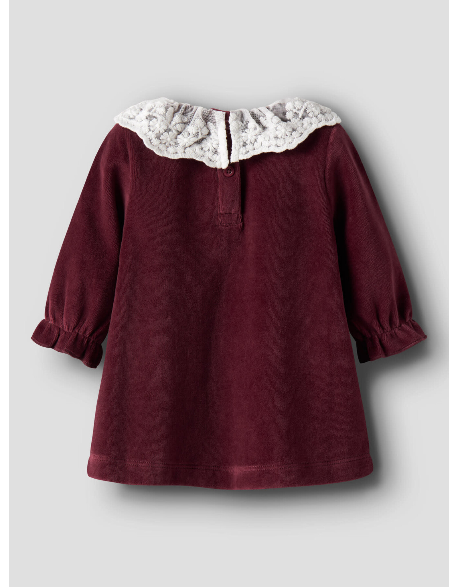 Name it NBFROXY LS Vel Dress Burgundy