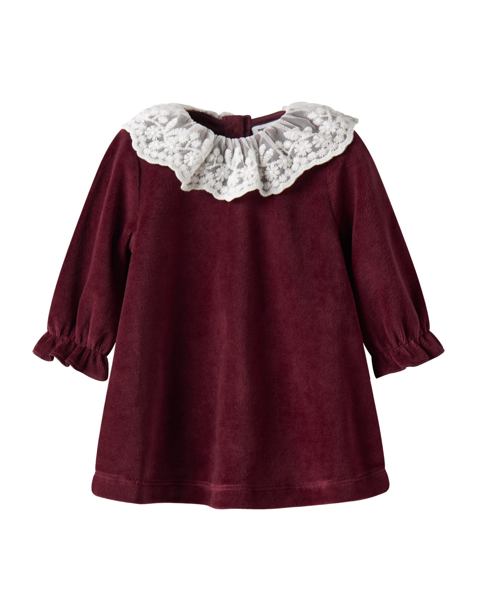 Name it NBFROXY LS Vel Dress Burgundy