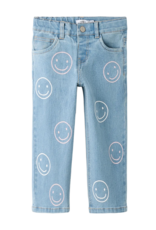Name it NMFROSE wide jeans smile light blue denim