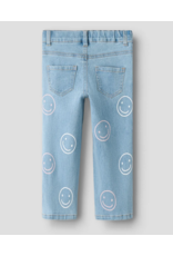 Name it NMFROSE wide jeans smile light blue denim