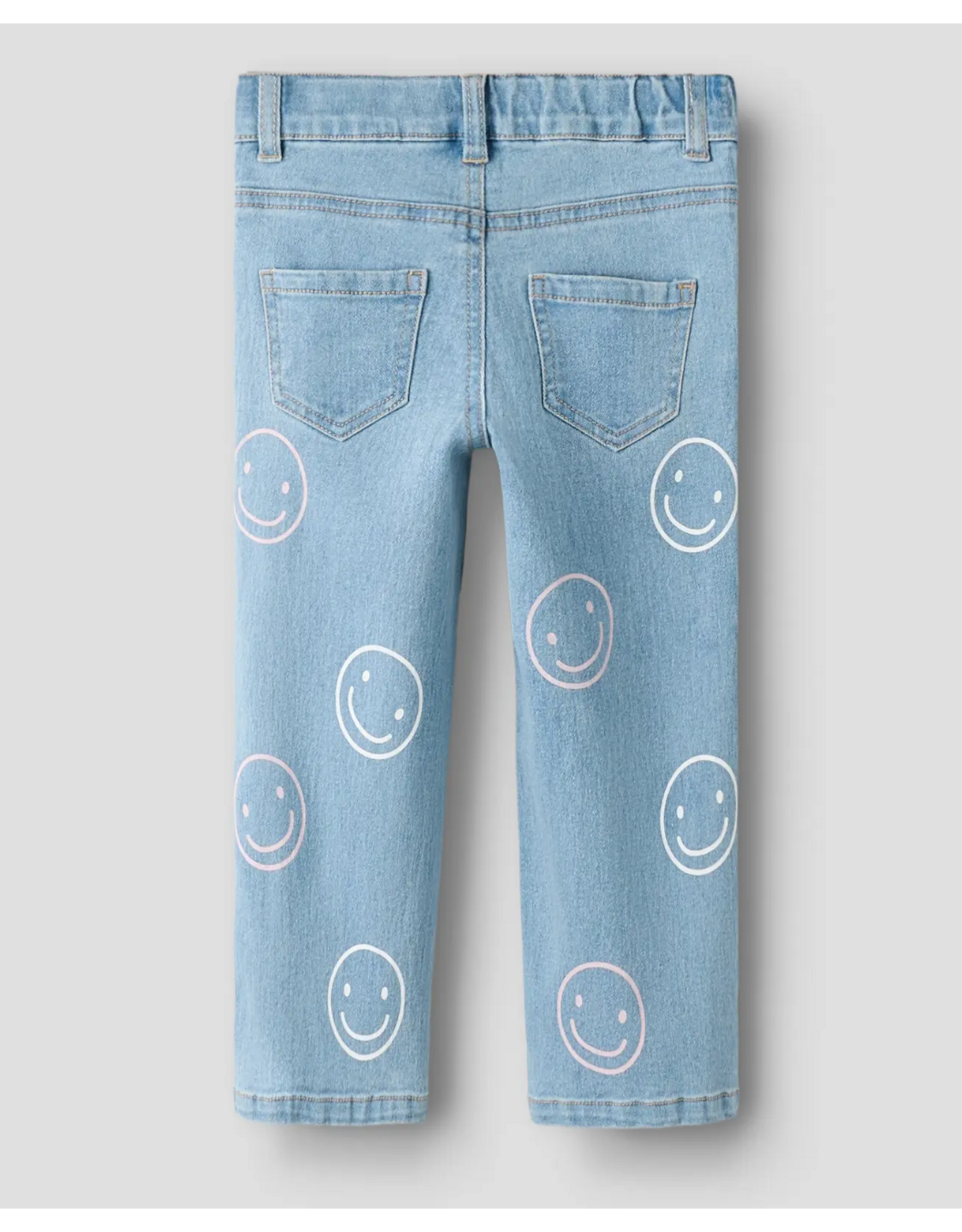 Name it NMFROSE wide jeans smile light blue denim