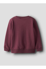 Name it NMFREAR LS Sweat Bru Burgundy