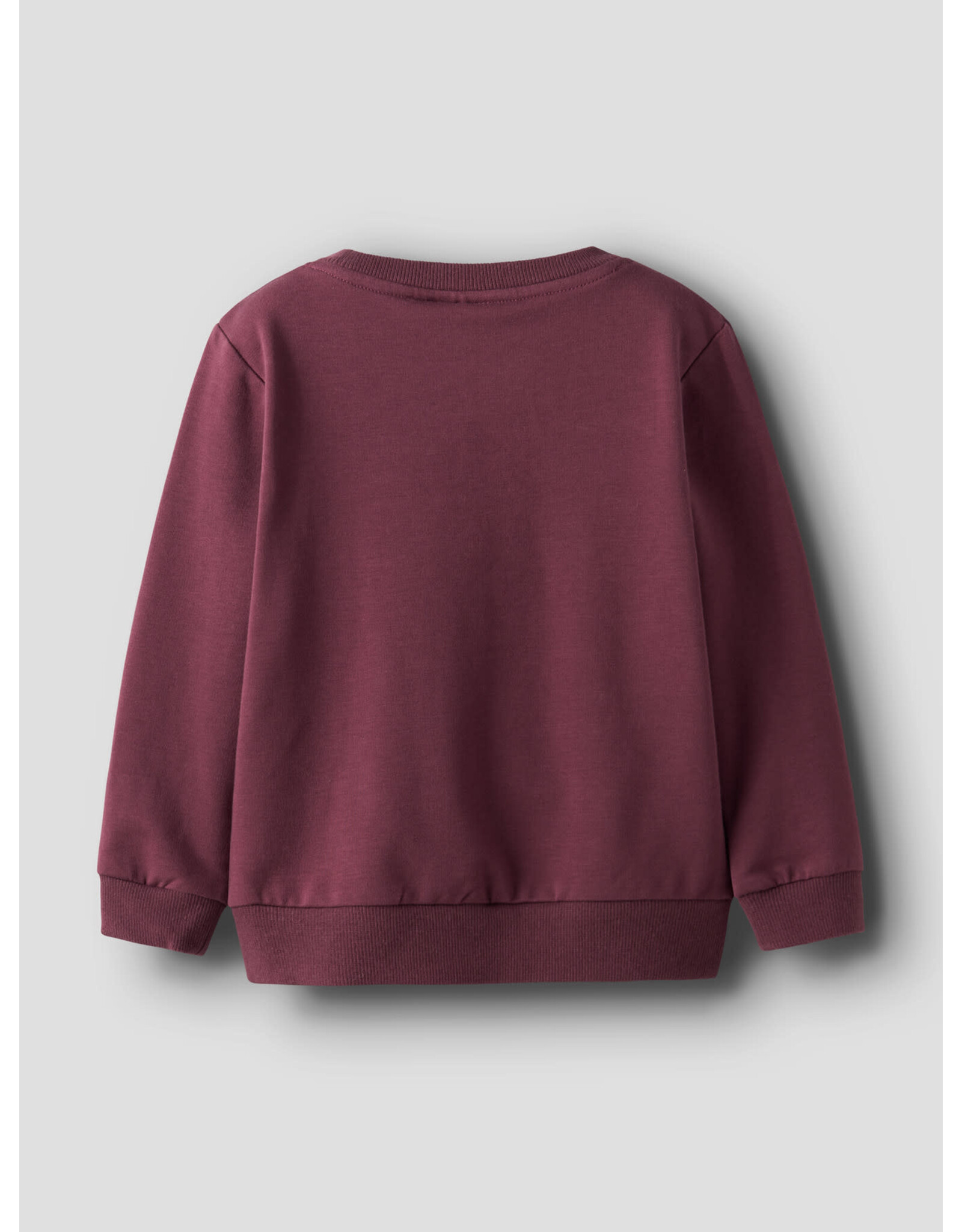 Name it NMFREAR LS Sweat Bru Burgundy