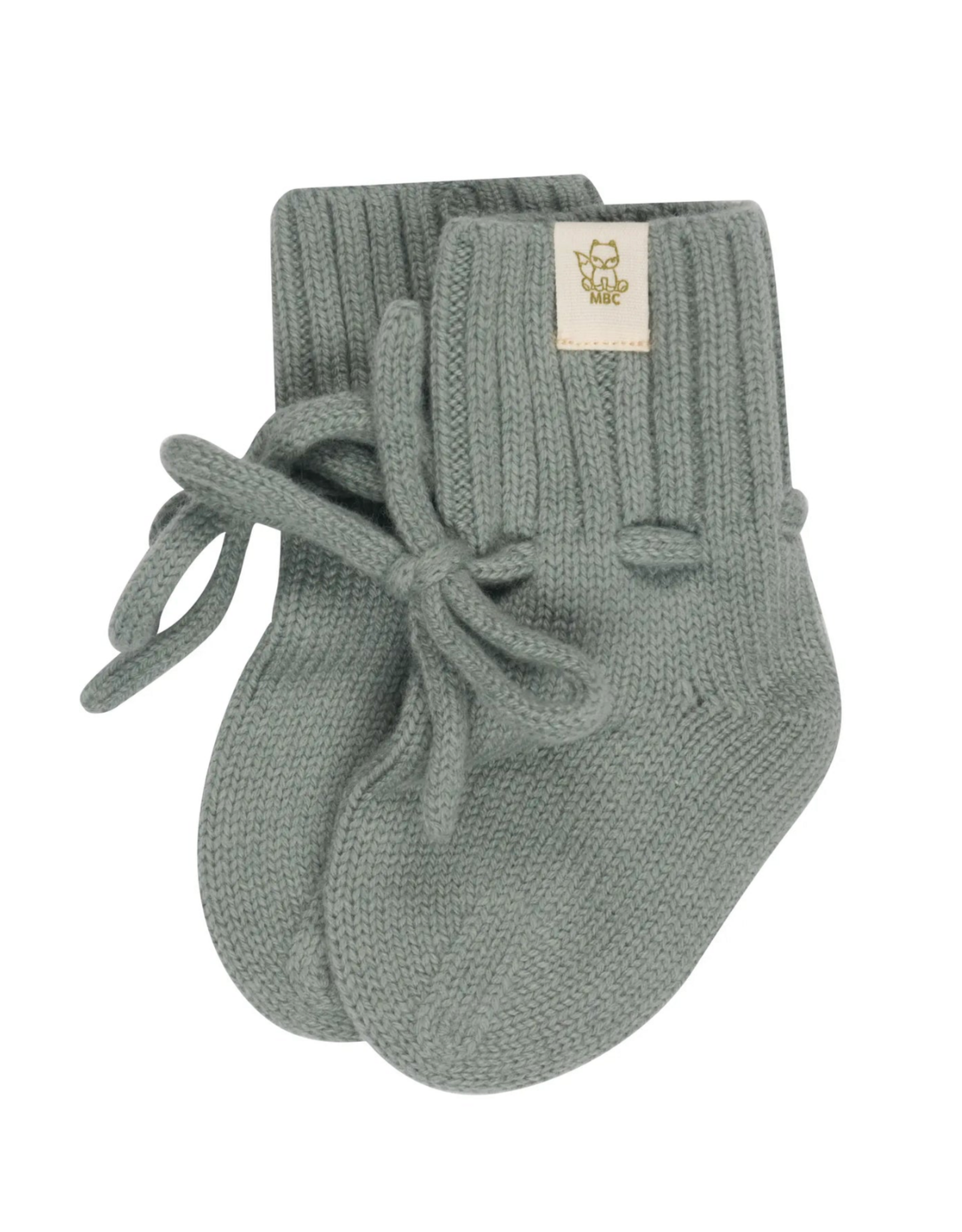 Moalie Merino & Cashmere Booties Simple Sage