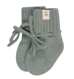 Moalie Merino & Cashmere Booties Simple Sage