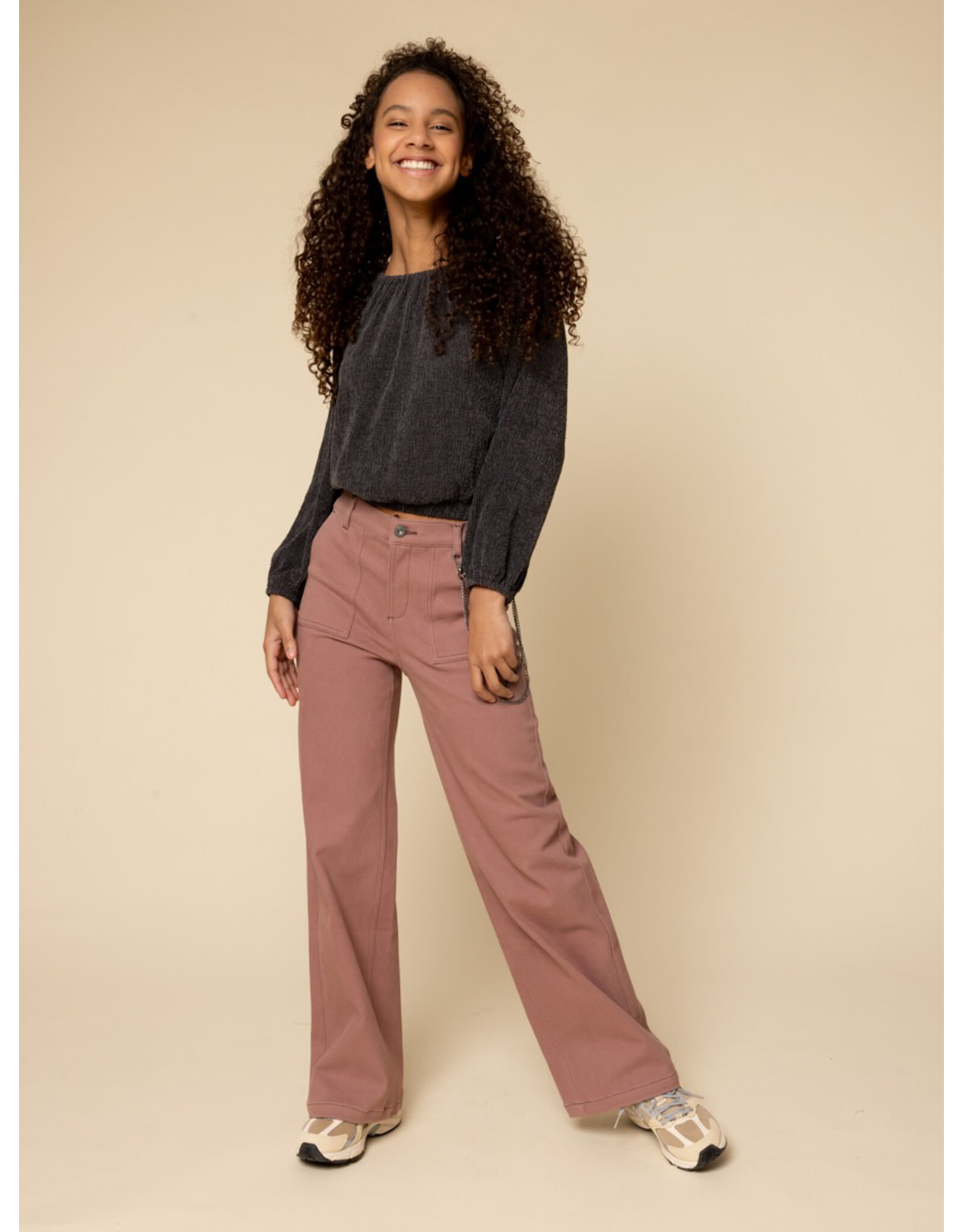 Looxs 10Sixteen Colour jeans Mauve Blush