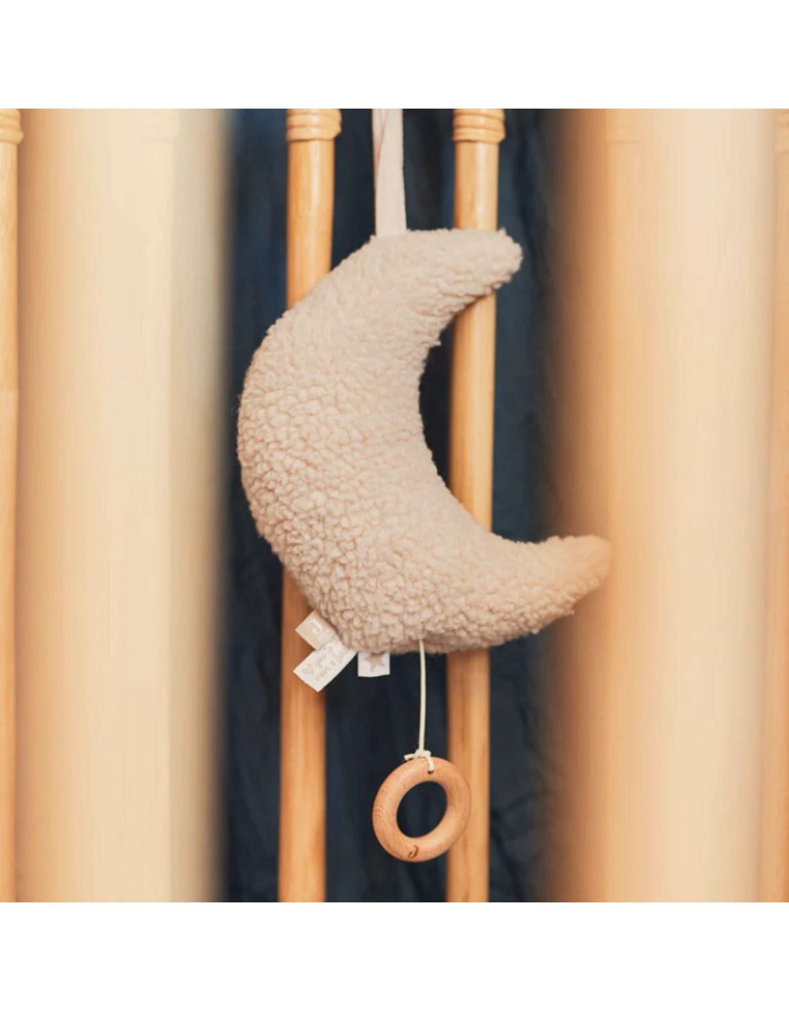 Jollein Muziek hanger Moon - Nougat