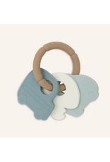 Jollein Siliconen Bijtring sleutelbos - On The Go