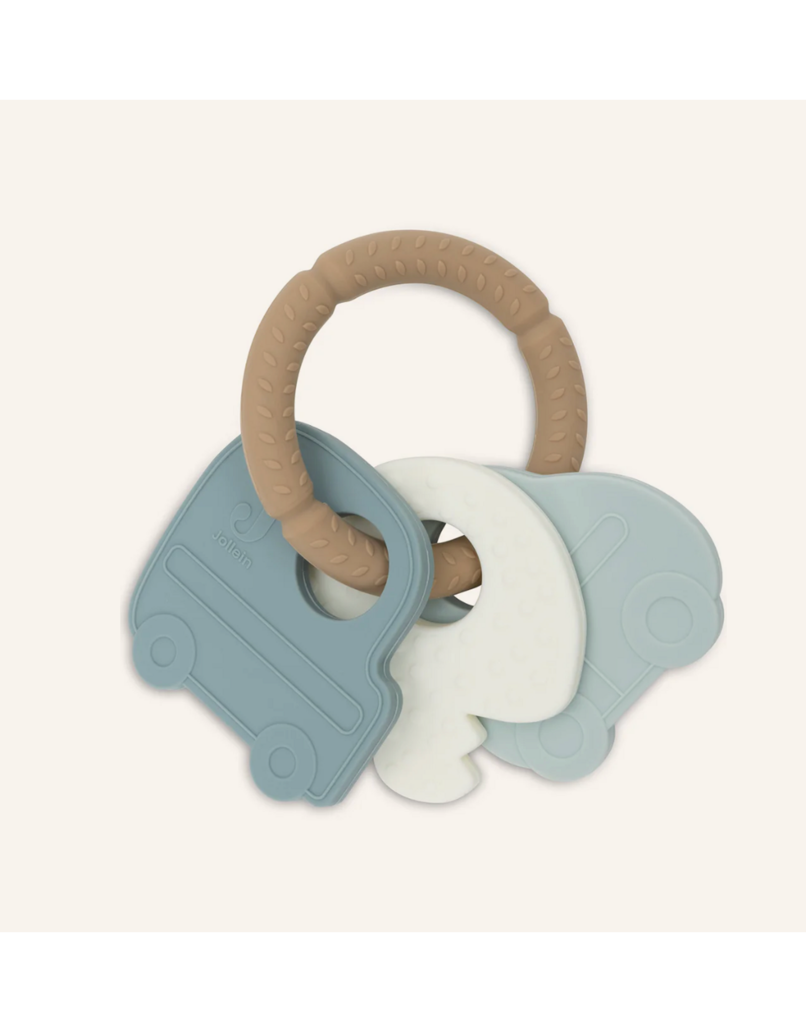 Siliconen Bijtring sleutelbos - On The Go