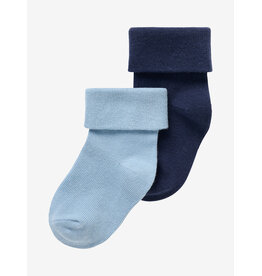 Noppies Unisex Socks 2pck Newstead Black Iris nos