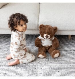 Feetje Teddy Bear - Knuffelshirt Offwhite melange