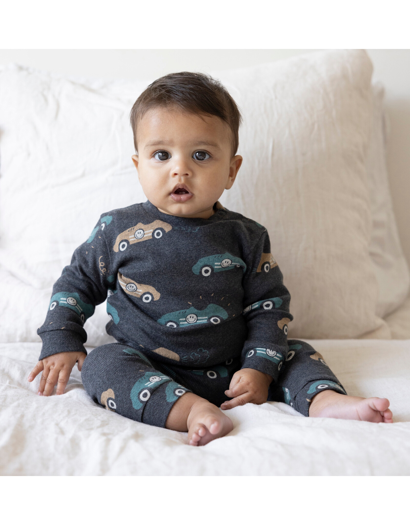 Feetje Ricky Racer - Premium Sleepwear by Feetje Antraciet melange