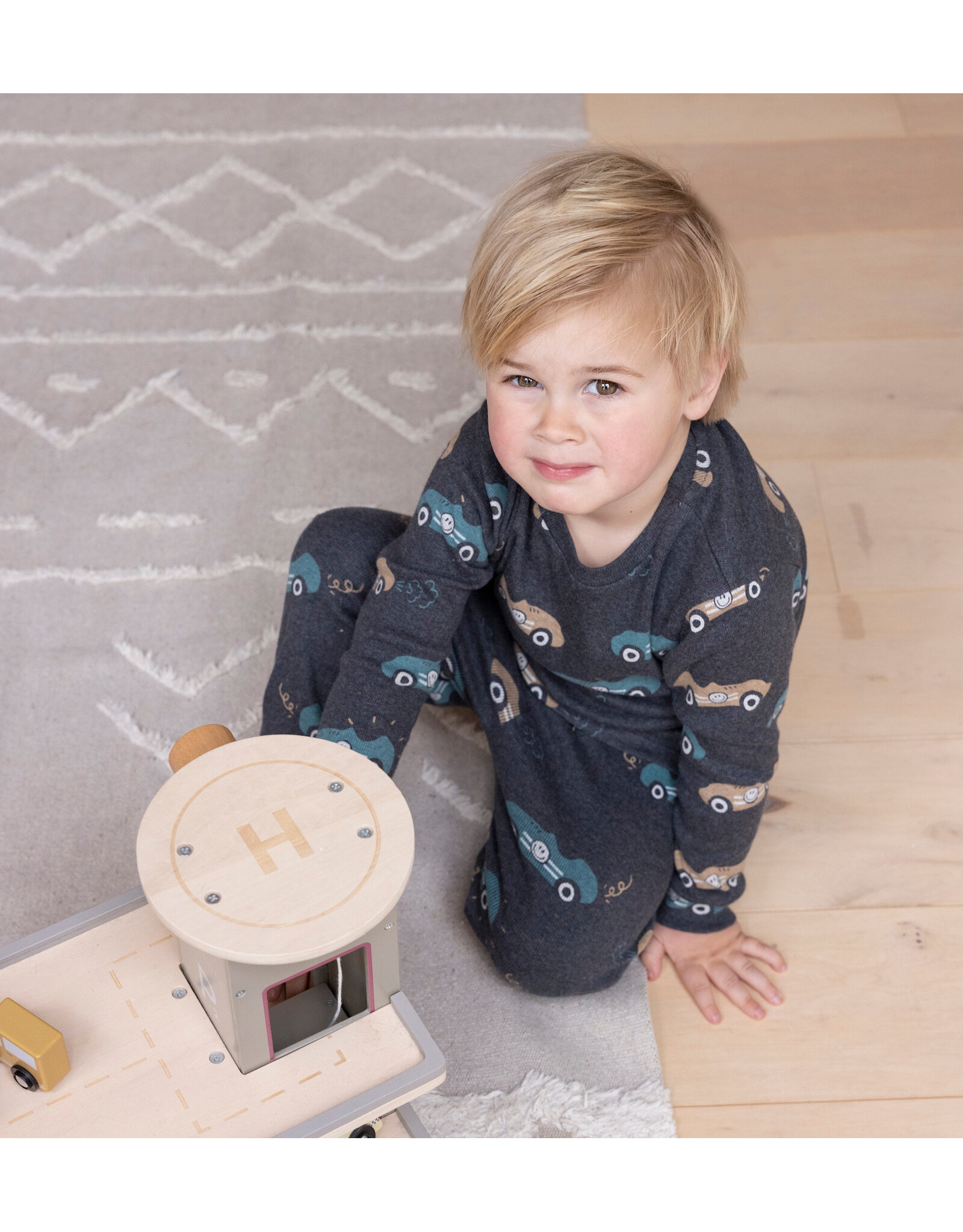 Feetje Ricky Racer - Premium Sleepwear by Feetje Antraciet melange