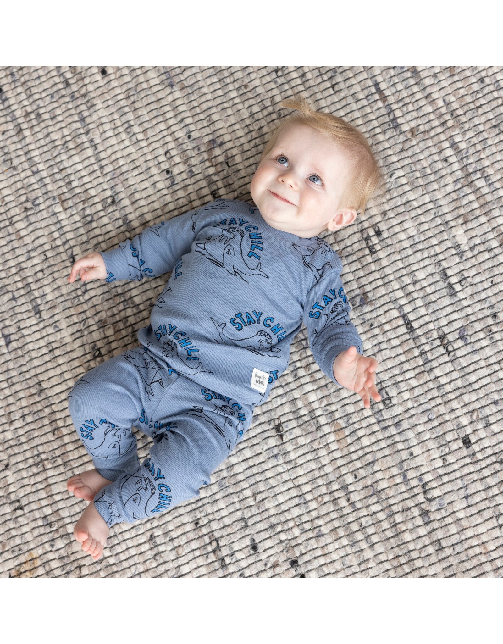 Feetje Willy Walrus - Premium Sleepwear by Feetje Blauw
