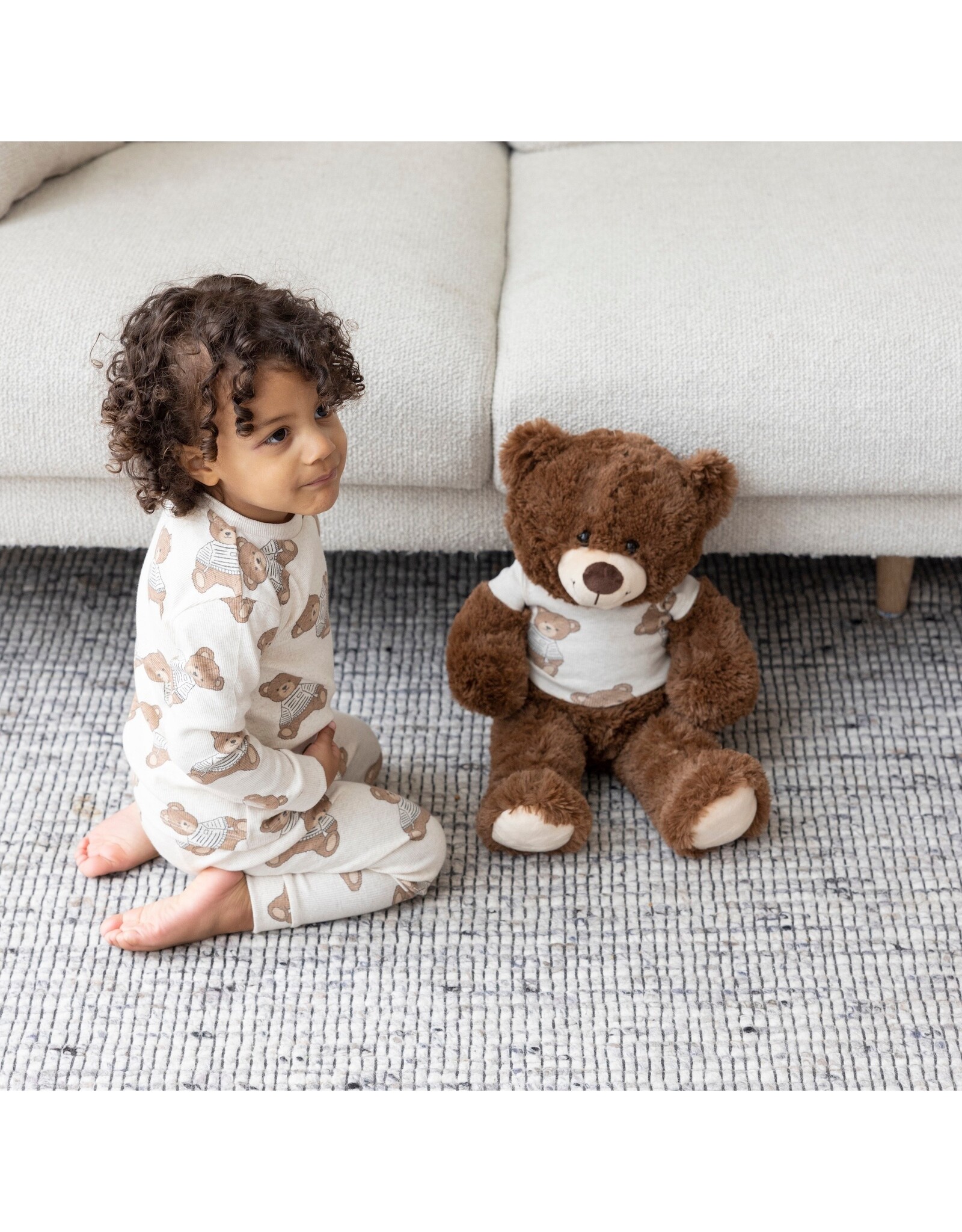 Feetje Teddy Bear - Premium Sleepwear by Feetje Offwhite melange