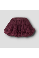Name it NMFRITUL Tulle skirt Burgundy